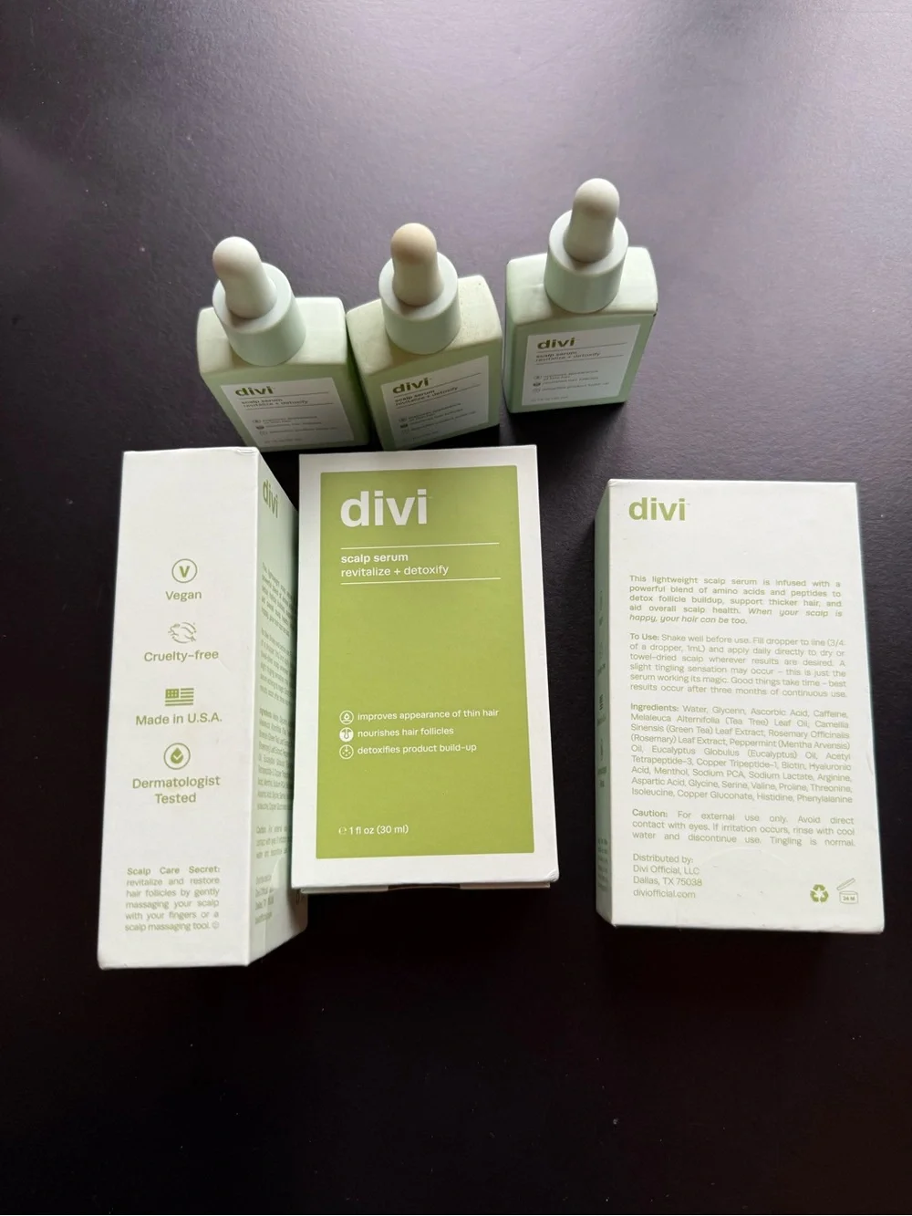 Divi Scalp Serum - Revitalize + Detoxify (6 bottles)